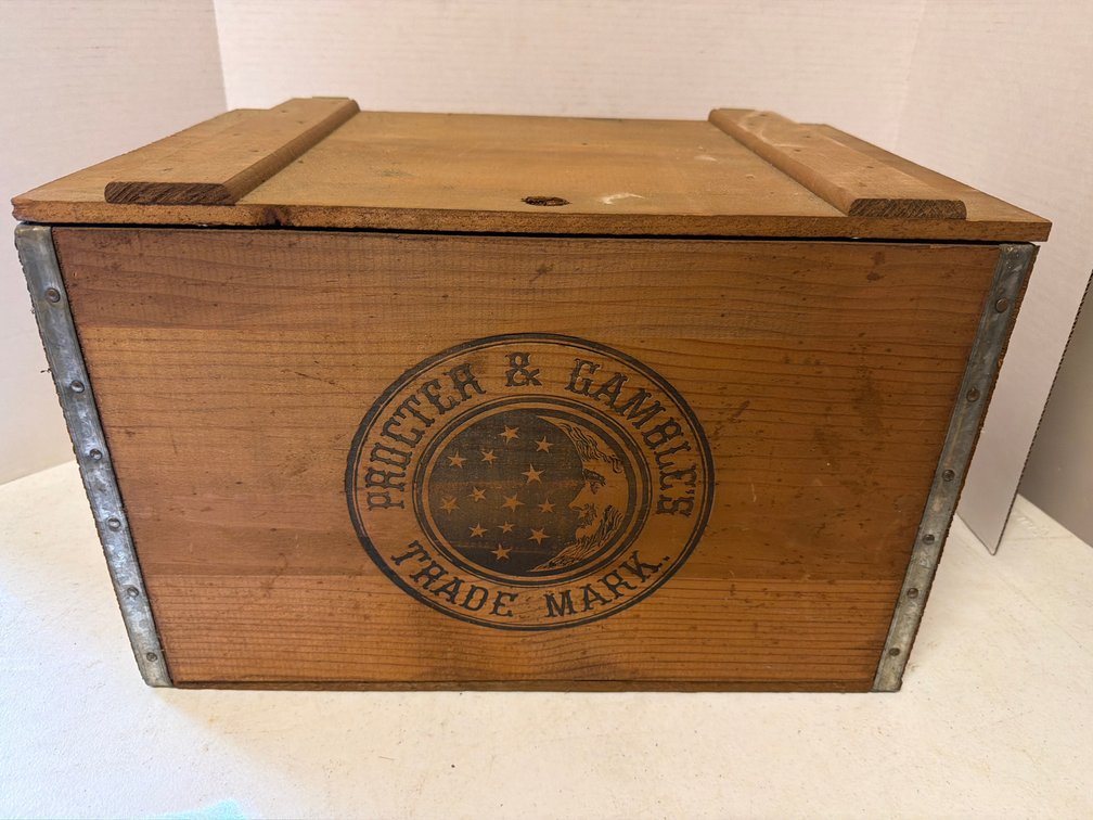 Proctor Gamble Ivory Wooden Box