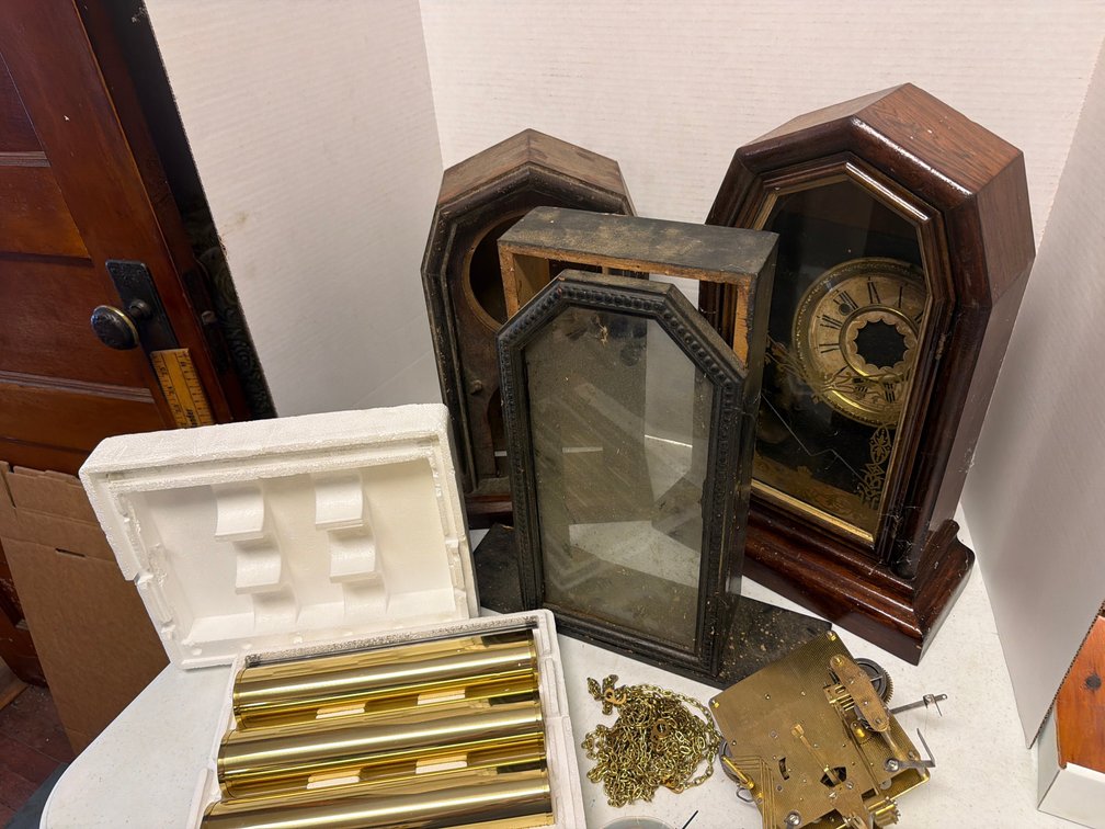 Clock Casings, Insides and Chimes