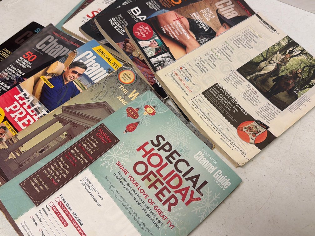 Channel Guide Magazines