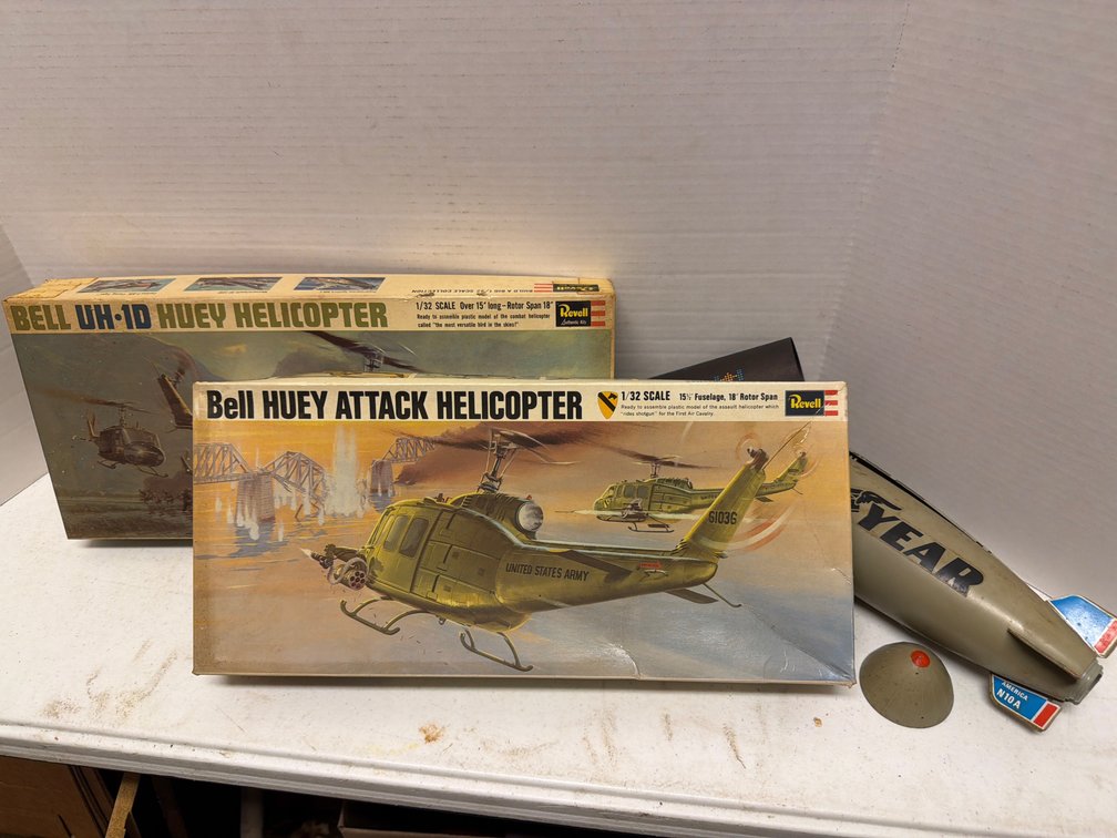 Model Kits-Incomplete