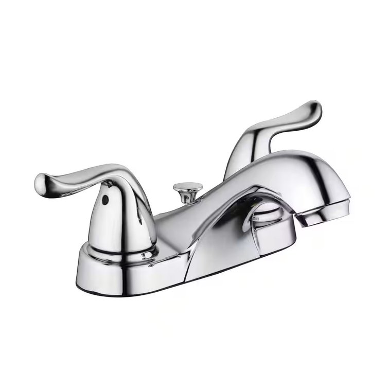 Constructor 4-in Centerset Faucet, Chrome