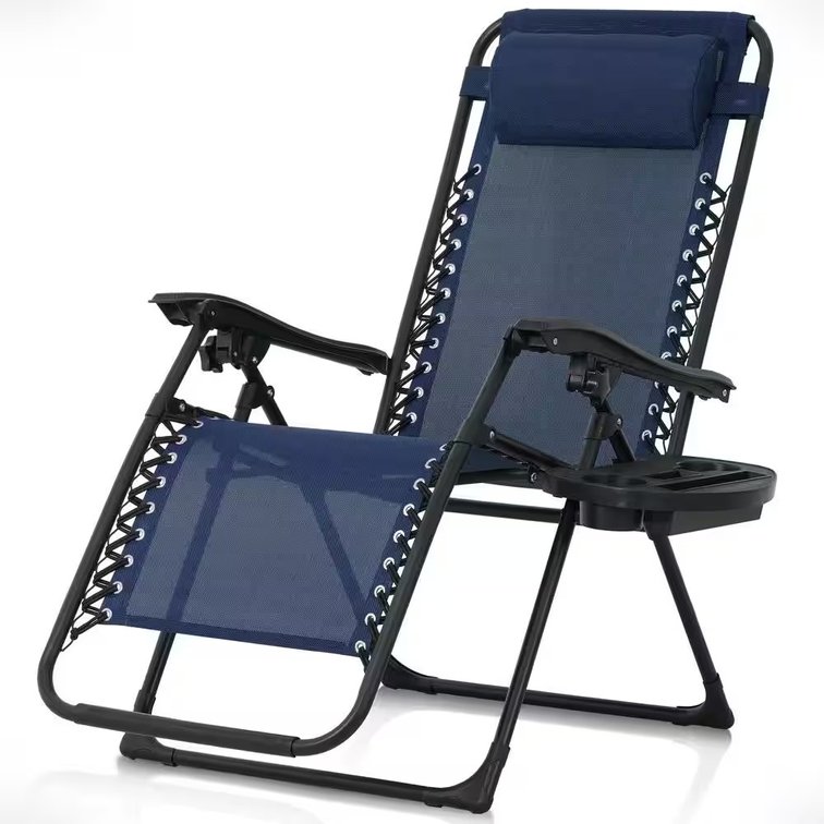 CAPHAUS Folding Zero Gravity Chair, Cup Holder