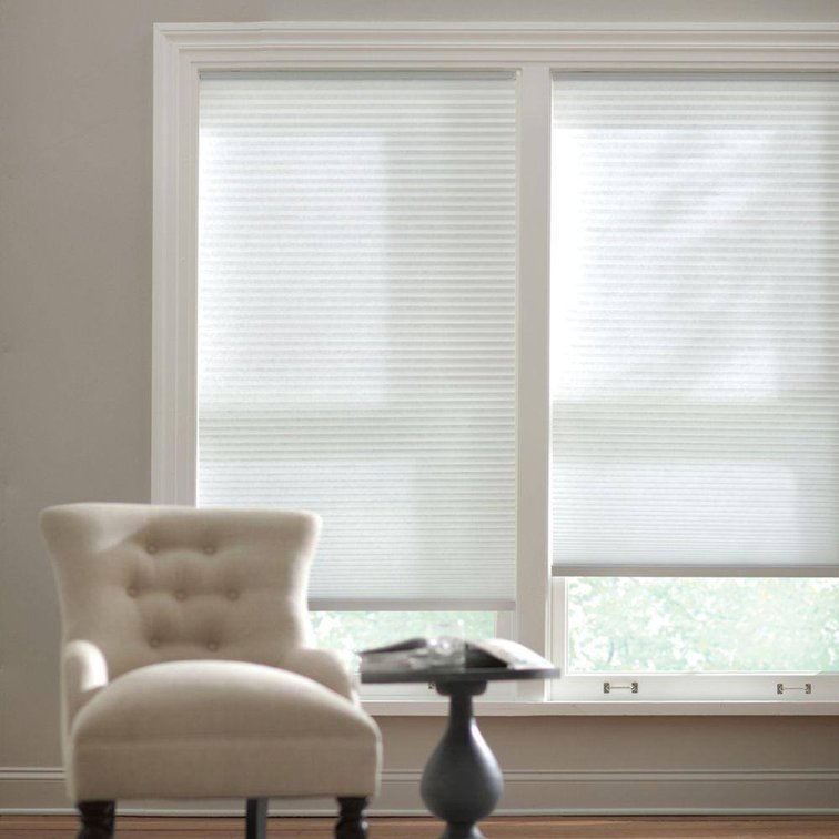 Snow Drift Cordless Shades 42.375x48 in