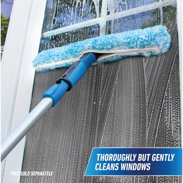 Unger Total Pro Kit: 14" Scrubber, Pole
