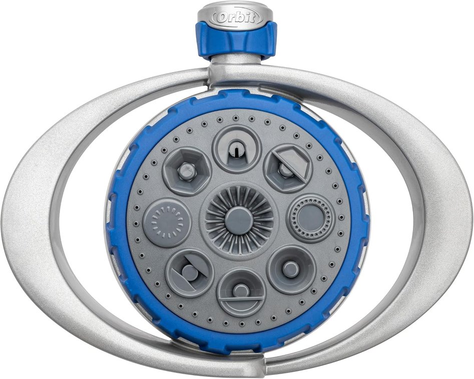 Orbit Metal 8-Pattern Turret Sprinkler 28252