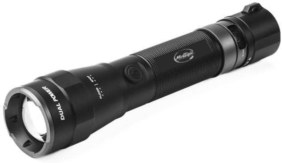 Husky PVL 3000-Lumen Dual-Power LED Flashlight