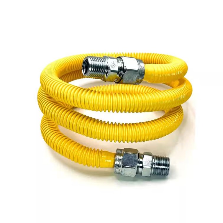 Everbilt 1/2 in. MIP Gas Connector 60 in.