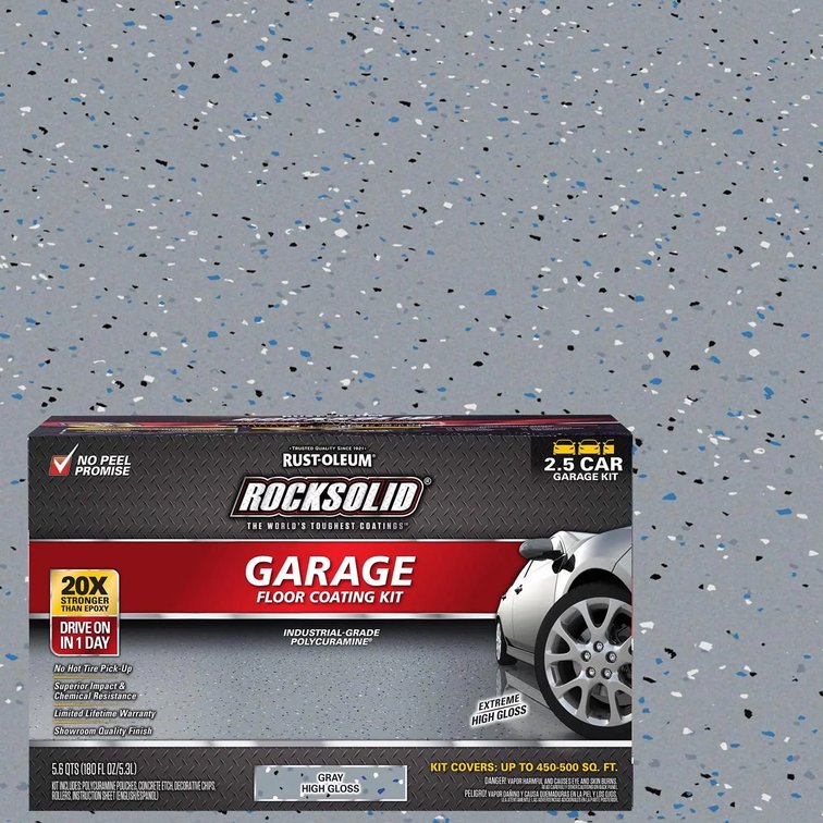 Rust-Oleum RockSolid Garage Floor Kit 152 oz