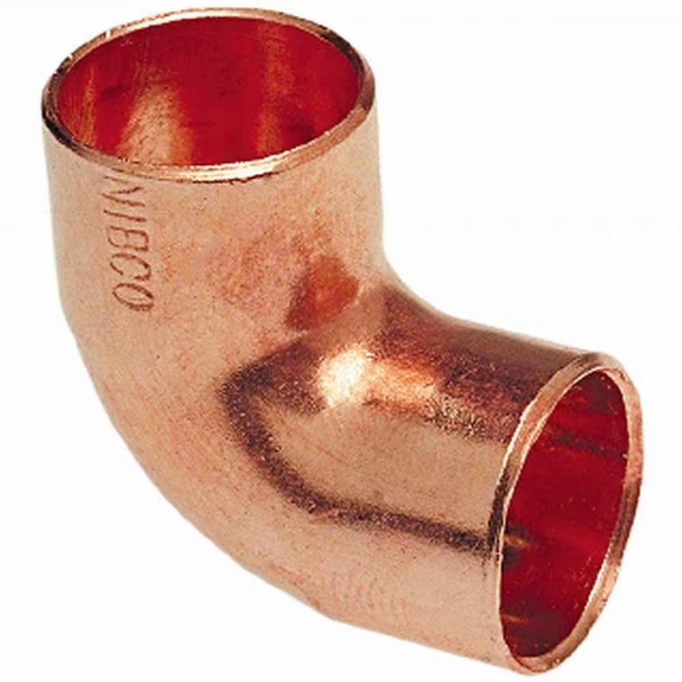 1/2 in. x 1/2 in. Copper 90  Elbow (3-Pack)