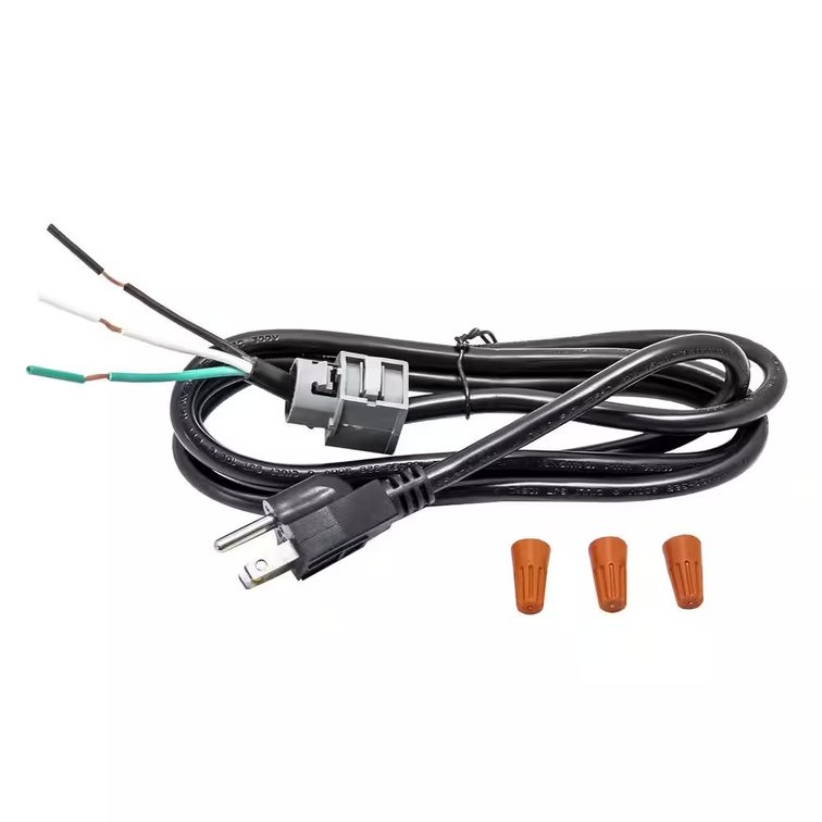 5 ft. 4 in. 3-Wire Dishwasher Power Plug