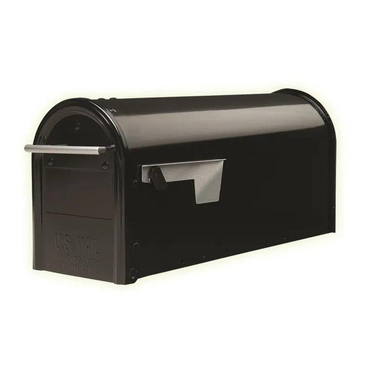Architectural Mailboxes Franklin Black Mailbox