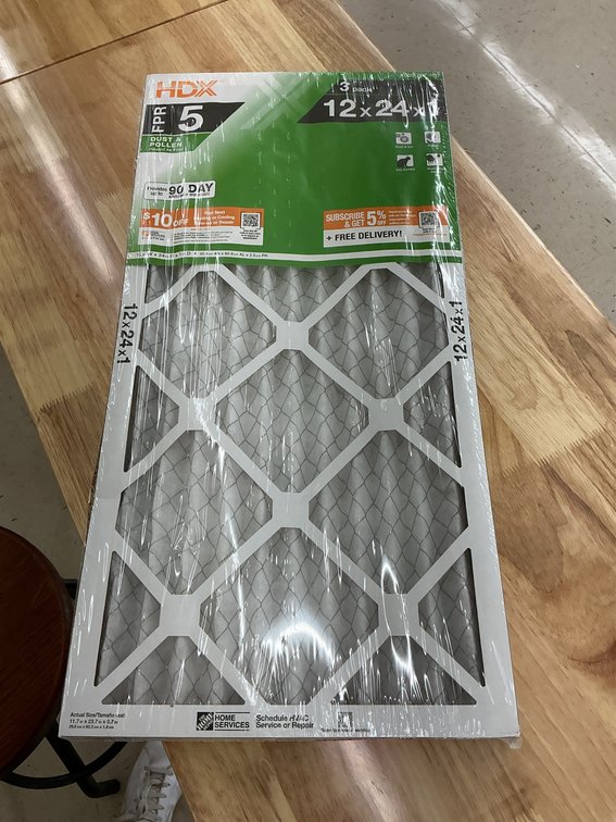 HDX 12x21x1 Filter