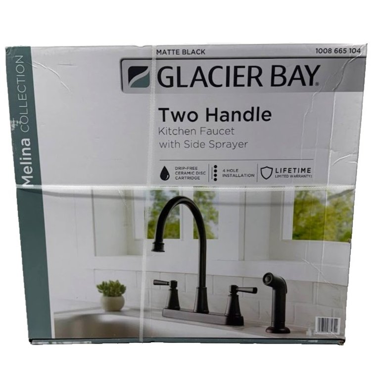 Glacier Bay Melina Double-Handle Kitchen Faucet