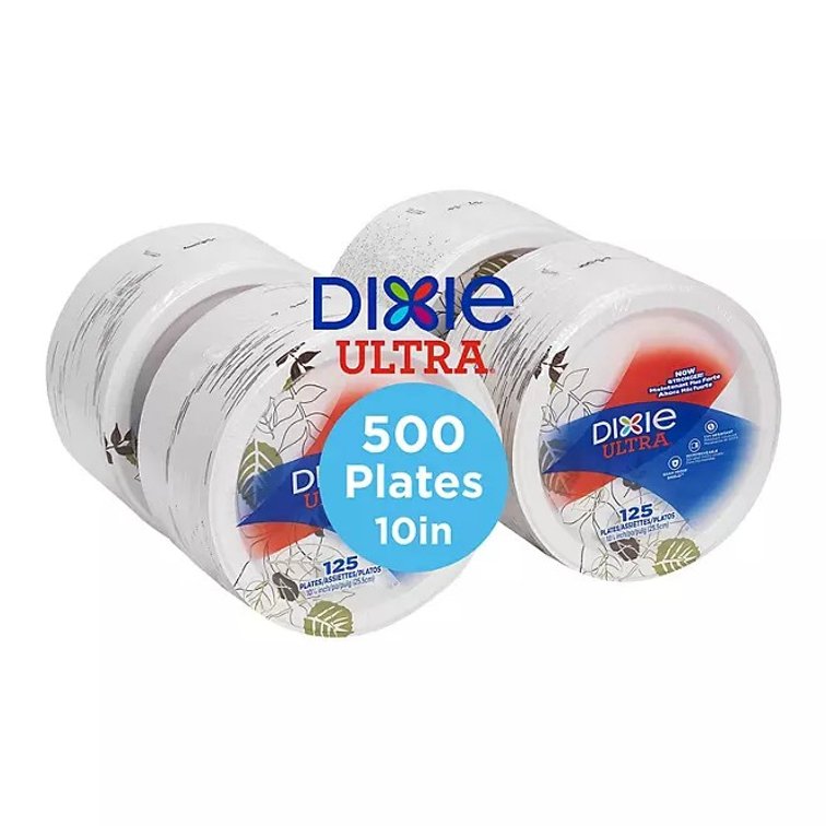 Dixie Ultra Heavy-Weight Plates 10.12" 125 ct