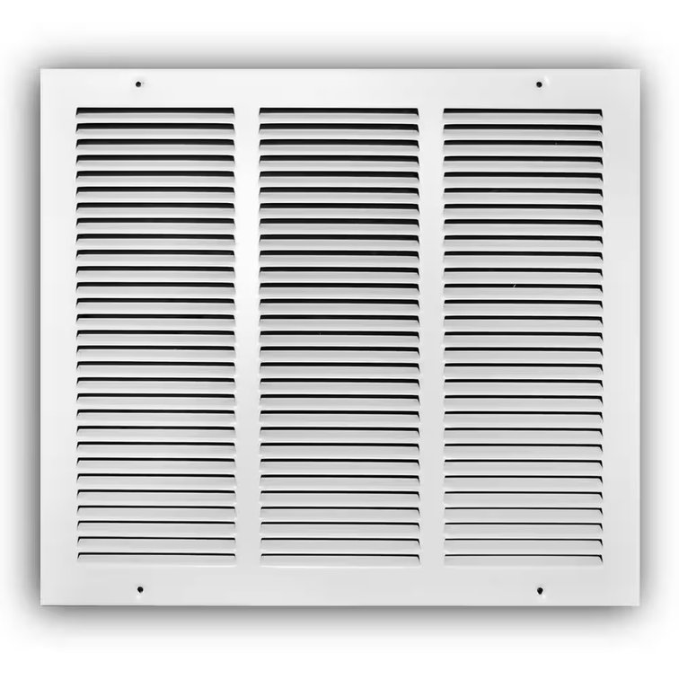 16 in. x 14 in. Steel Return Air Grille White
