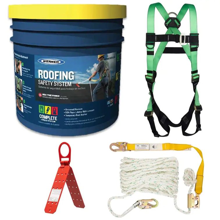 Werner Roofing Safety System Compliance Kit