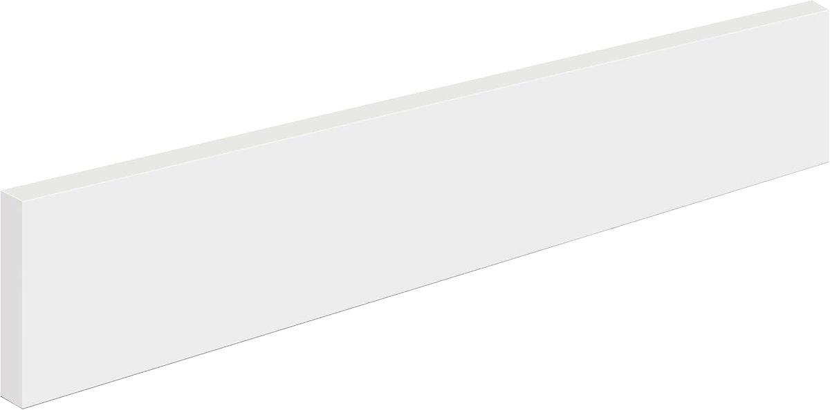 Pure White Quartz Vanity Top Splash 22"x4"