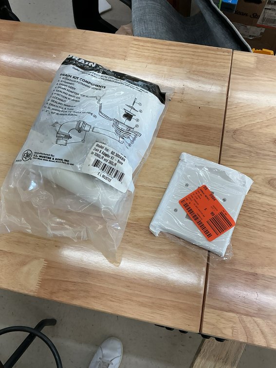 Drink kit and double outlet cover