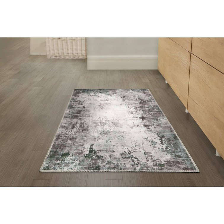 Harmony Gray Doormat 2x3 Indoor Rug