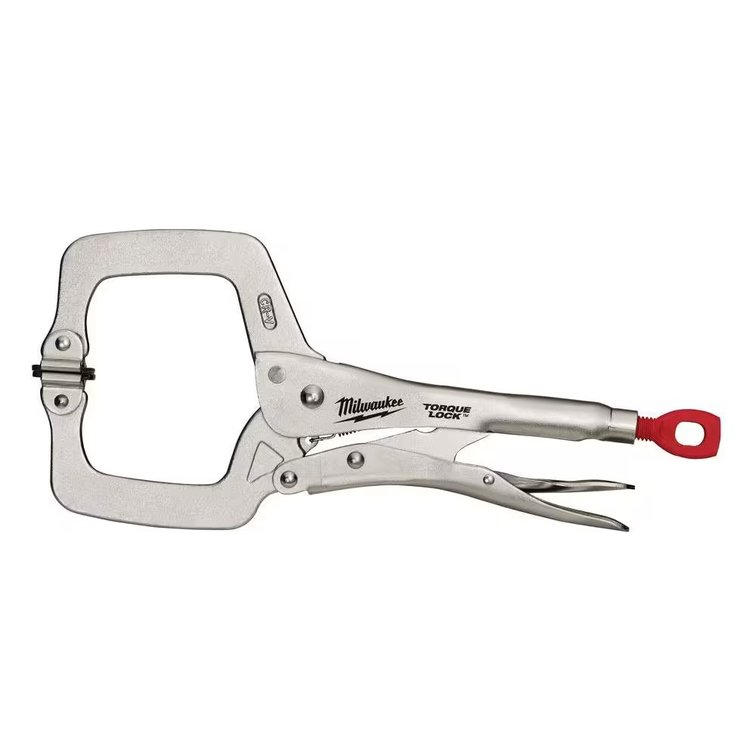11 in. Torque Lock Locking C-Clamp with Jaws