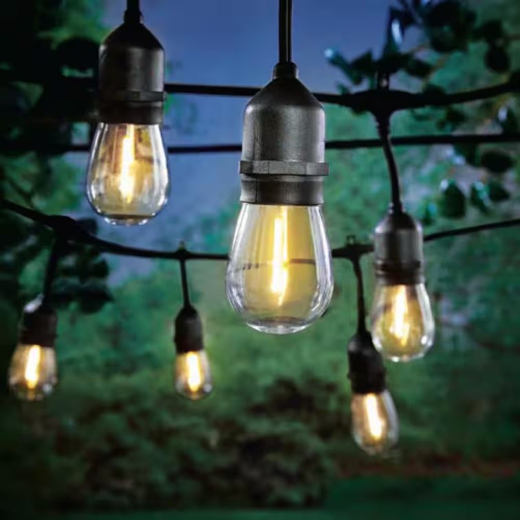 Hampton Bay 24-Light S14 LED String Light