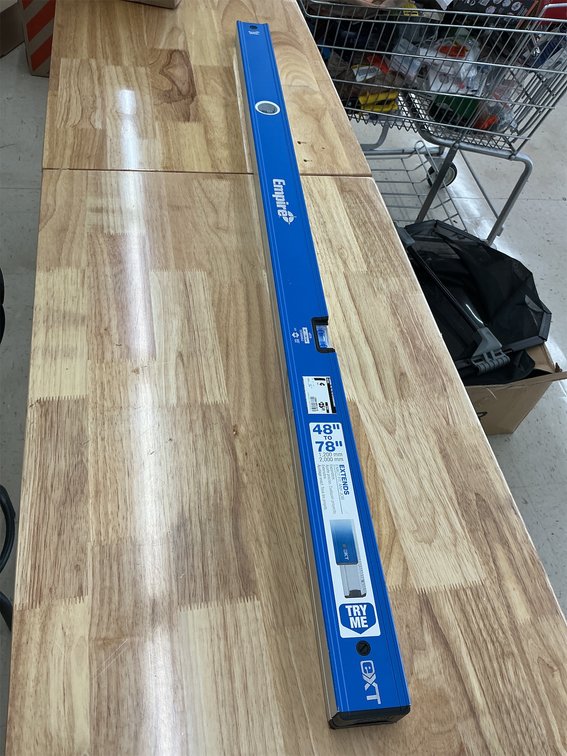Empire 48 inch to 78 inch extendable level