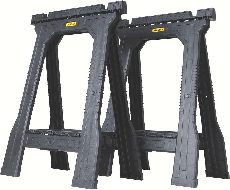STANLEY Jr. Folding Saw Horses 32 in, 800 lb
