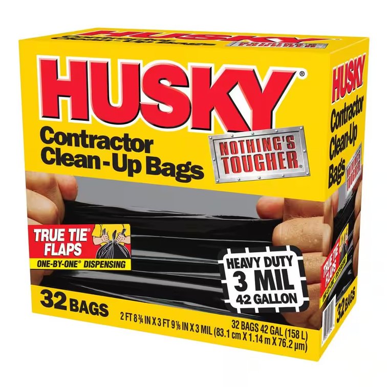 42 Gal. Heavy Duty Clean-Up Bags (32-Count)