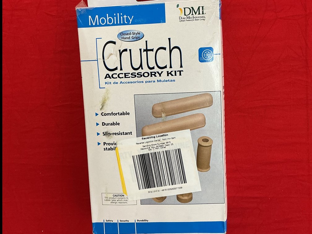 Crutch accessory kit