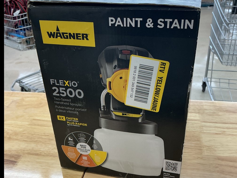 Wagner Flexio 2500 HVLP Sprayer (Stains)