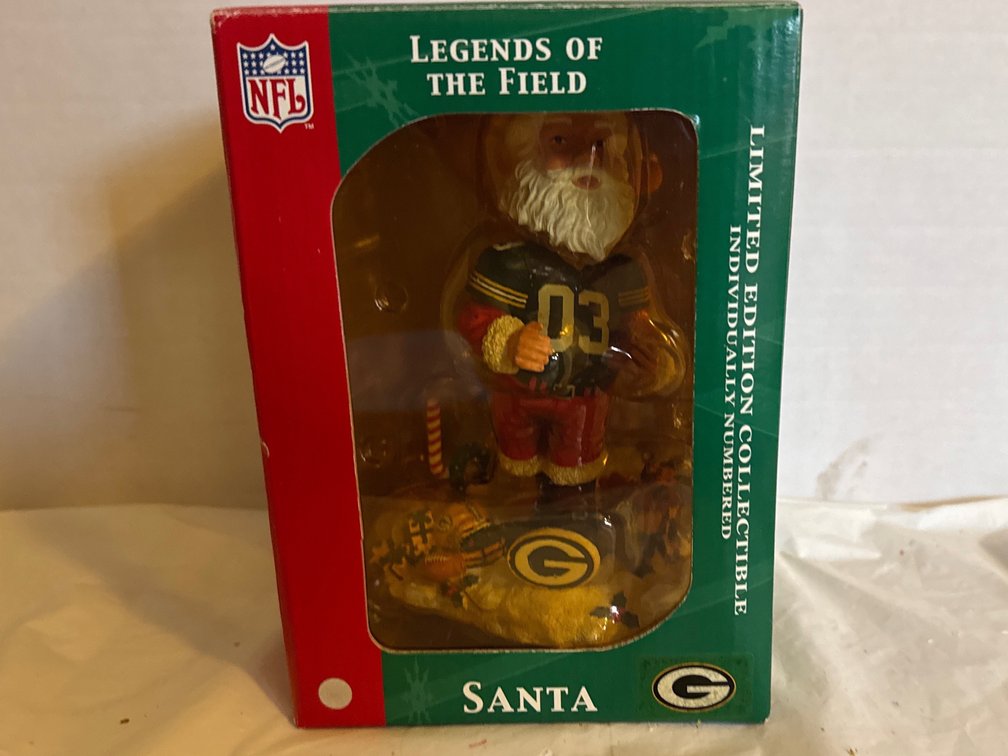 Packer Holiday  Figurine