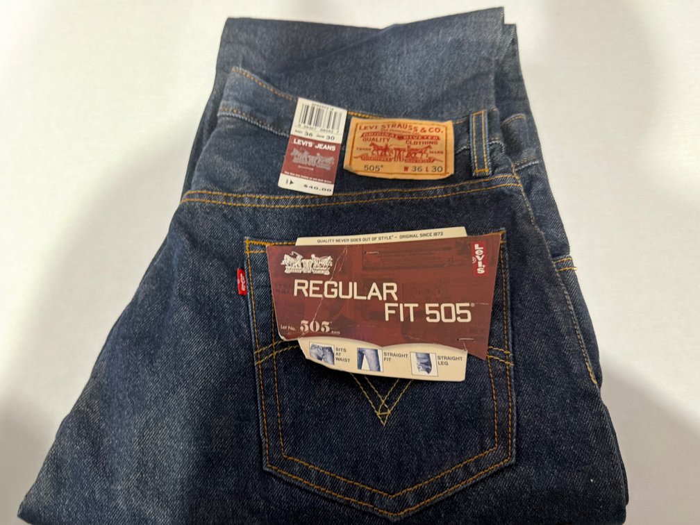 Vintage Pair of Levis-36X30, With Tags