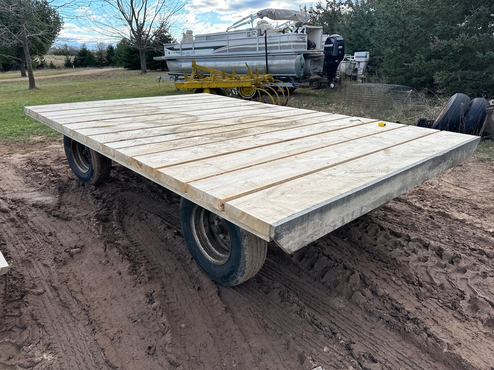 Trailer with New Wood-8’ X 12’-New Tires