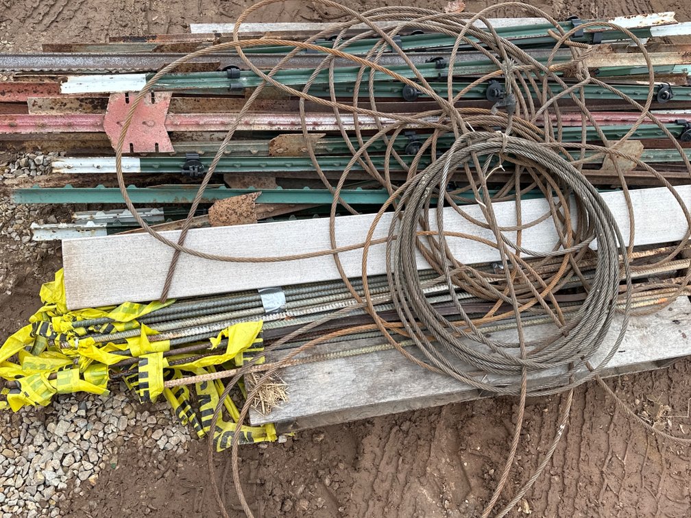 Fence Posts, Cable, Markers