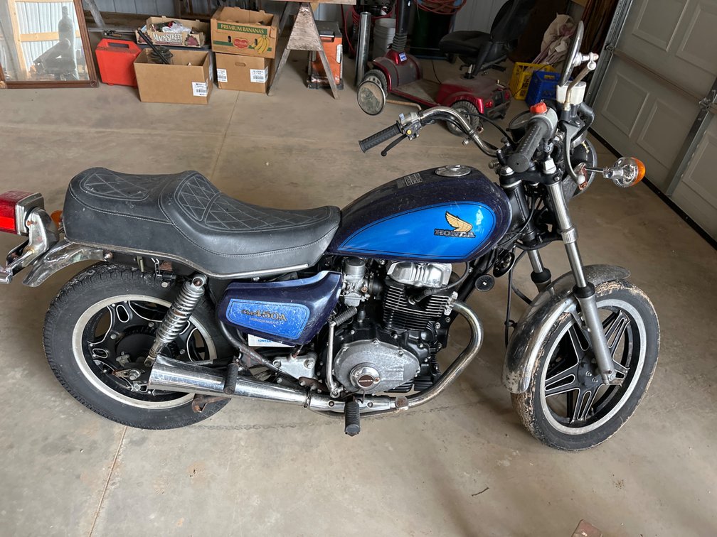 1982 Honda Motorcycle CM 450A
