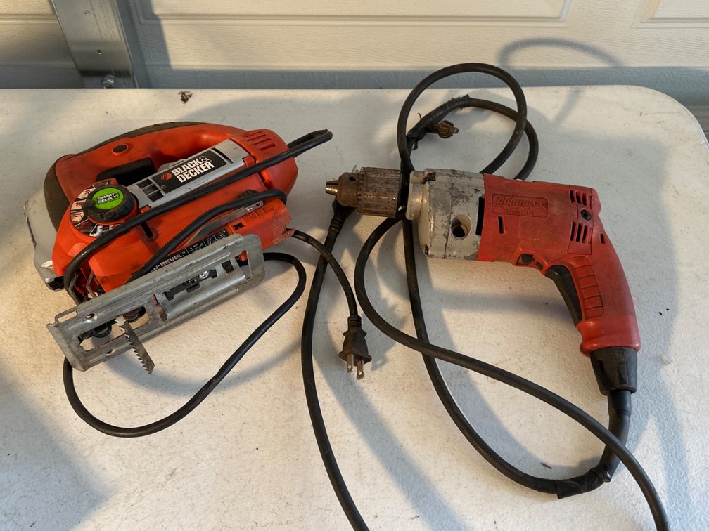 Milwaukee Drill, Jig Saw