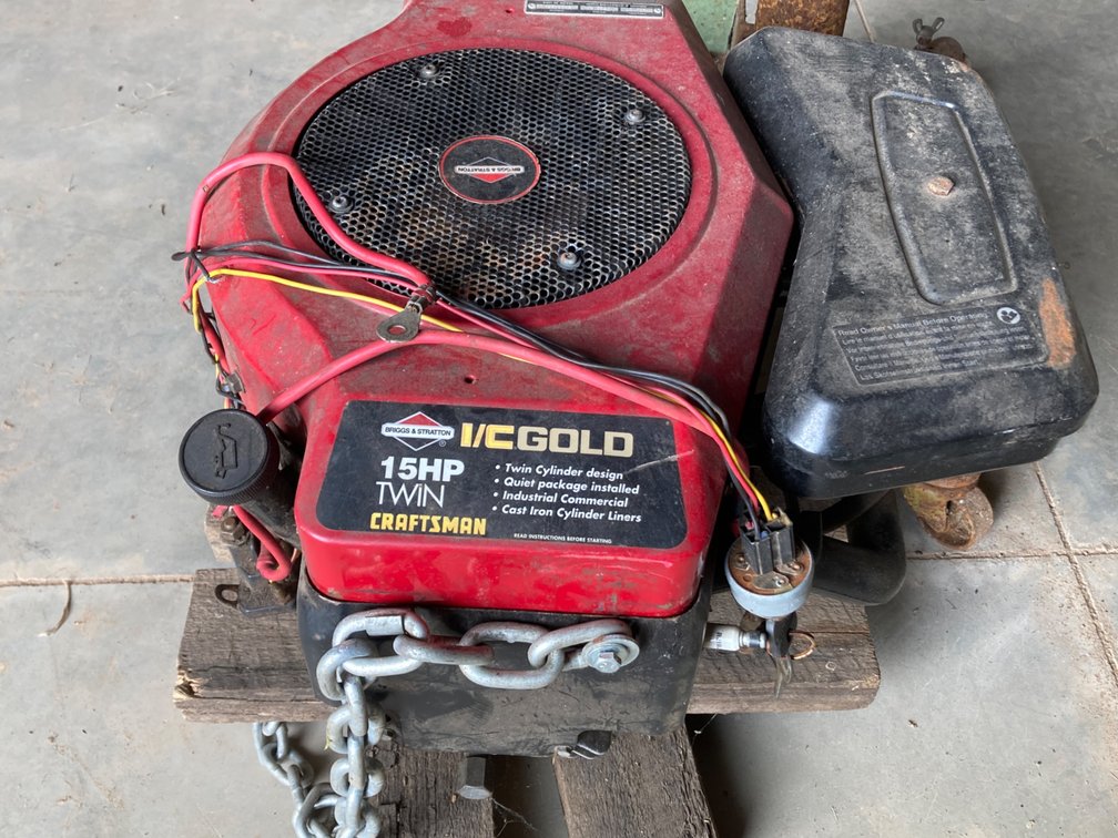 Craftsman 15 HP Motor—Untested