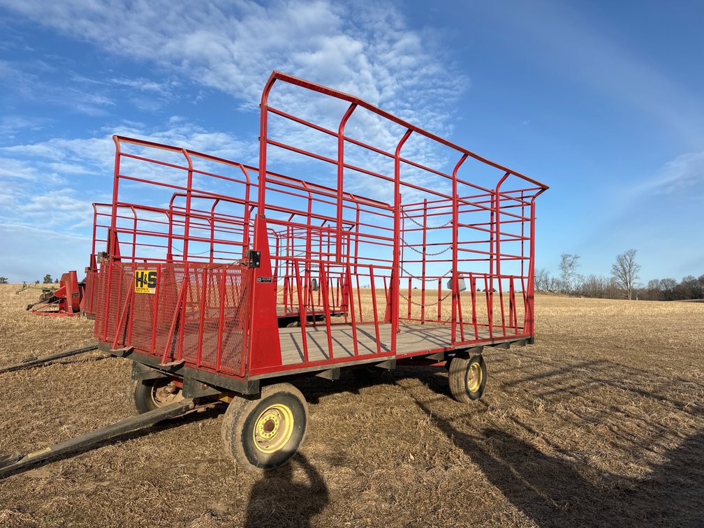 H&S Bale Wagon, Viking Running Gear-9x 18