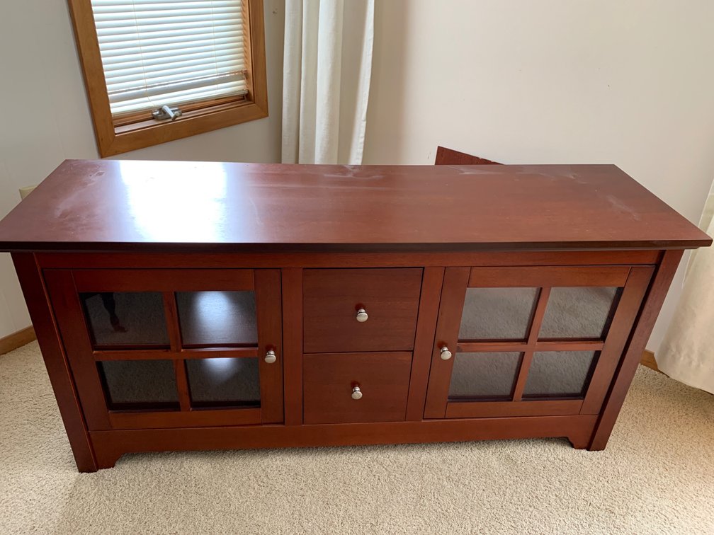Entertainment Center 24” x 53” x 16”