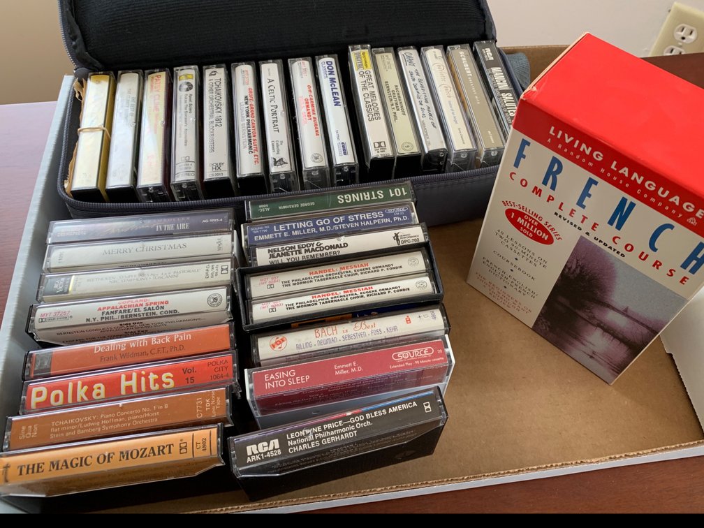 Cassettes with Cassette Case