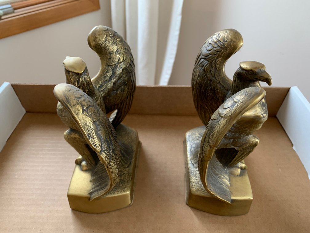 Eagle Bookends