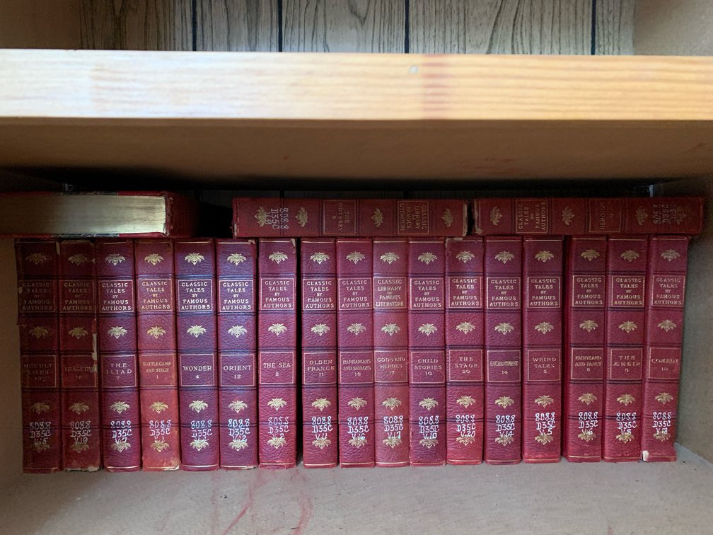 Set of Classic Library of Famous Literature