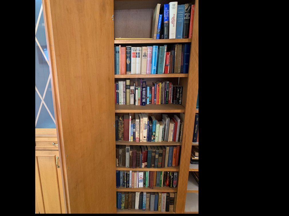 7 Shelves of Books- Books Only