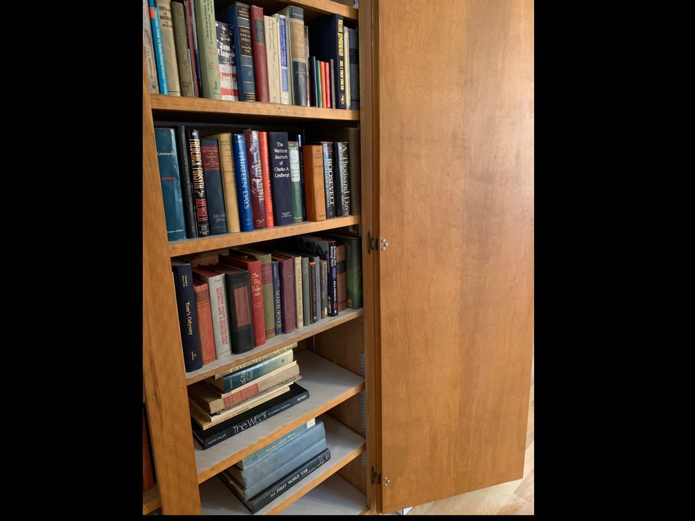 5 Shelves of Books - Books Only