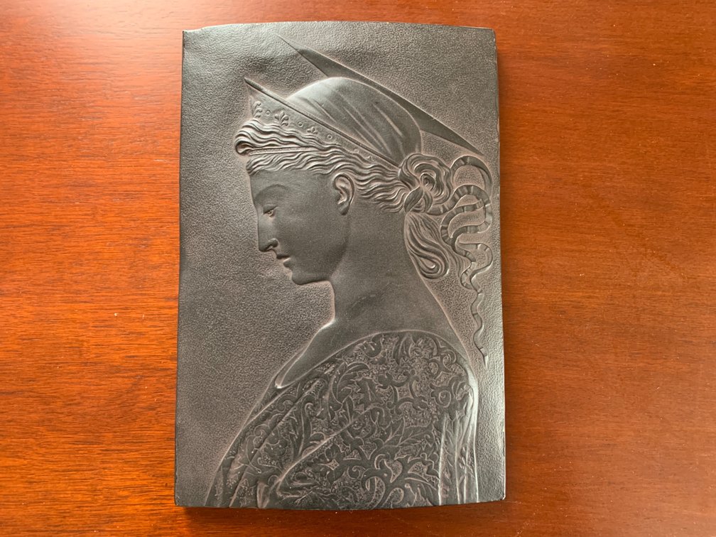 St. Cecelia Bronze Relief Plaque