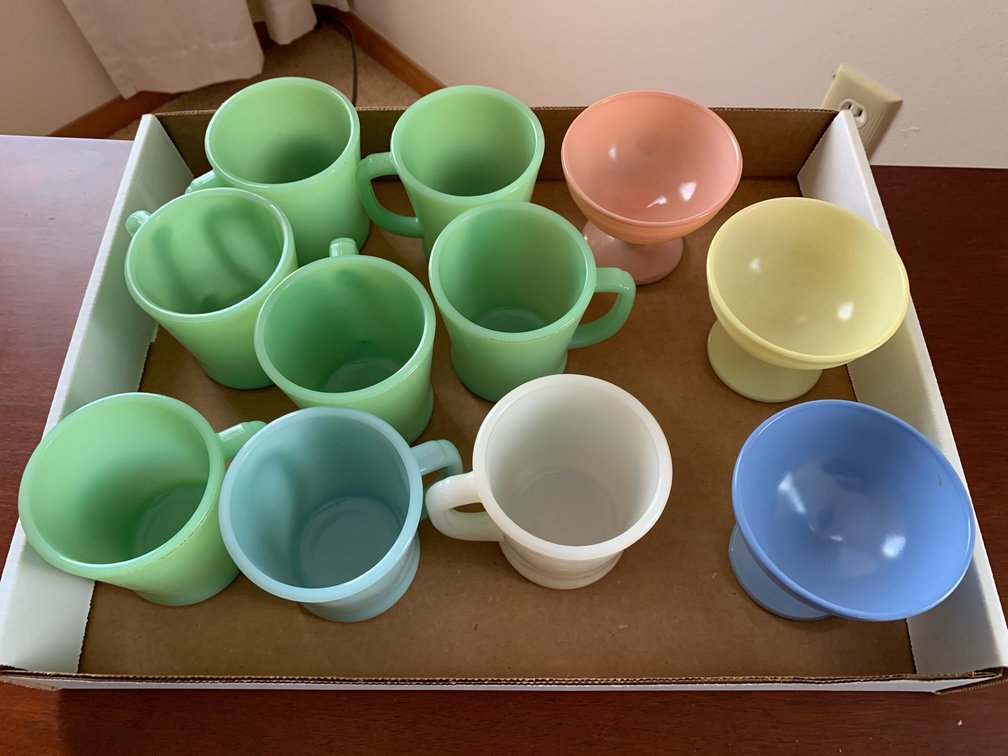 Fire King Mugs & Sherbert Cups