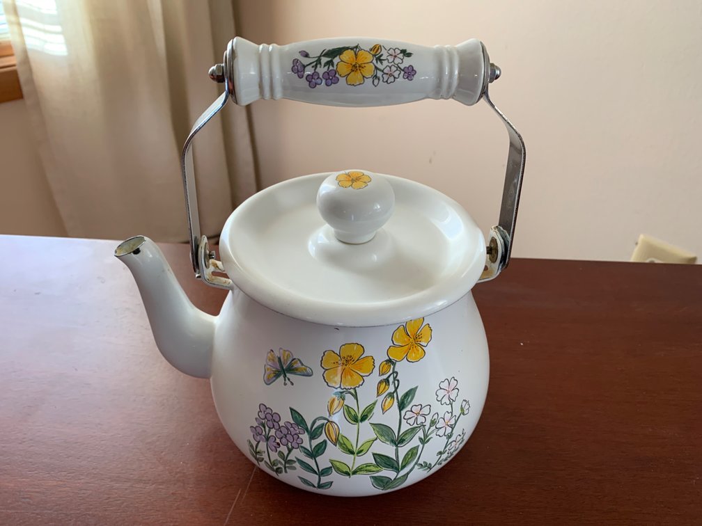 Enamelware Teapot