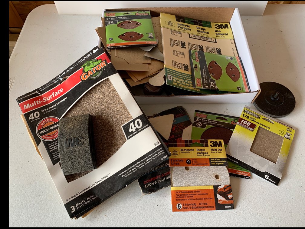 Sandpaper-Variety of Grits