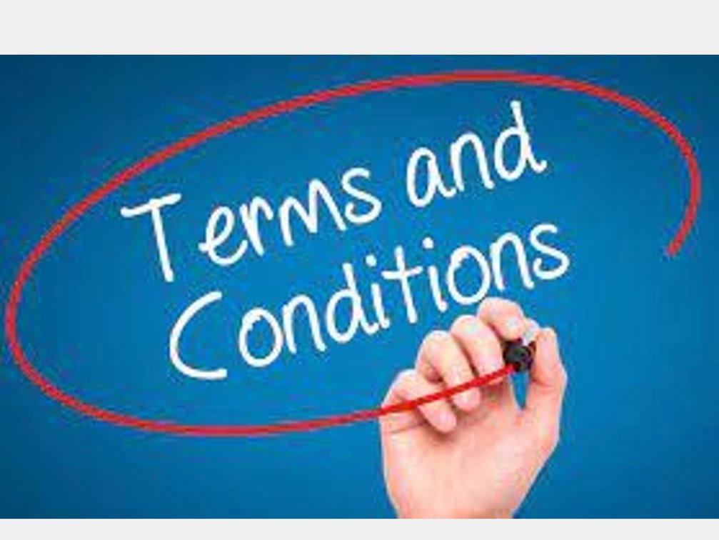 Terms and Conditions