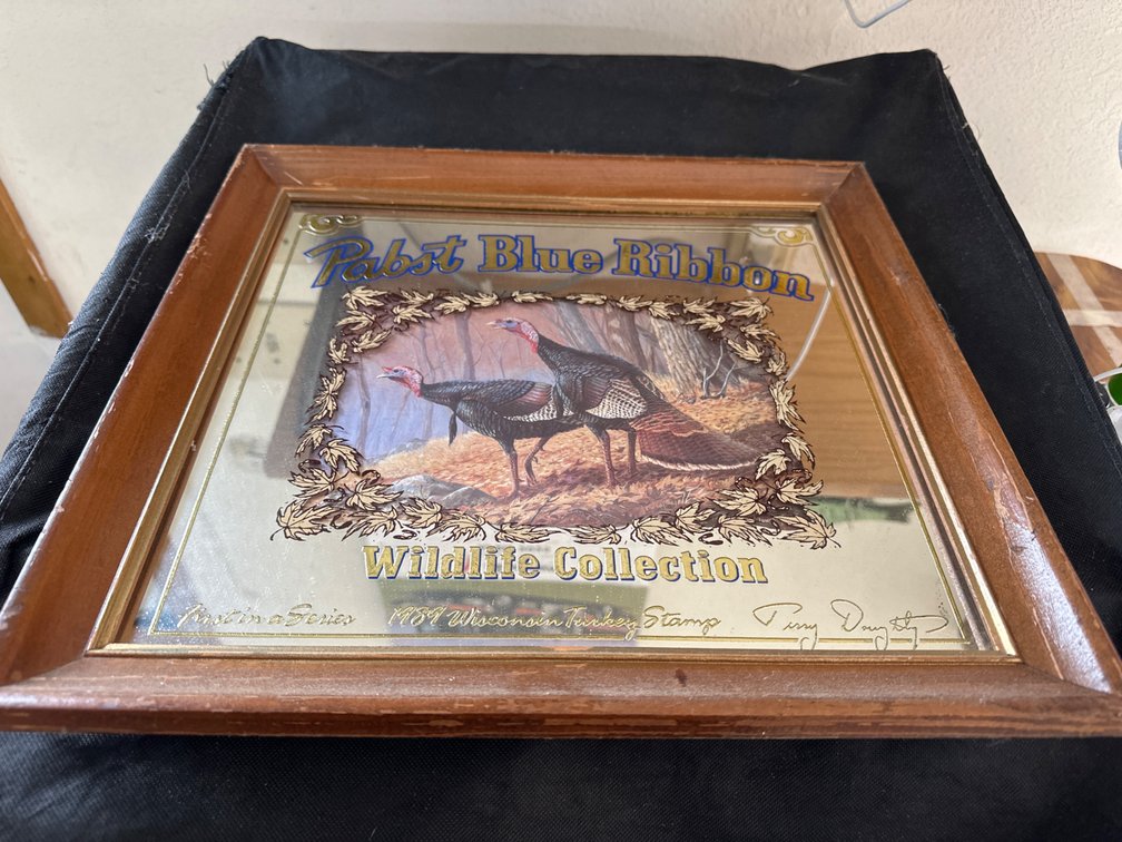 Pabst Mirror-15.5” X 14.5”